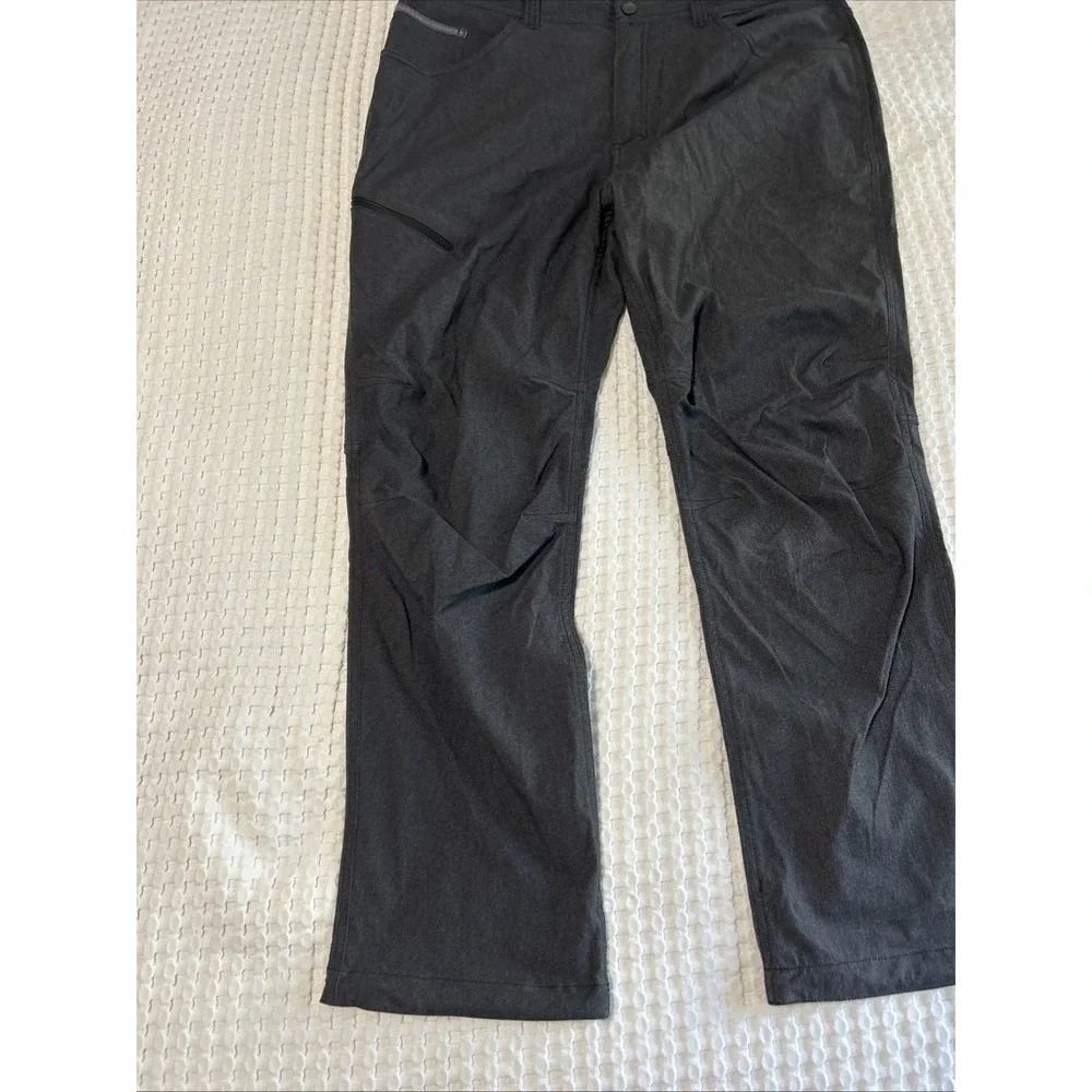 Royal Robbins Men's Gray Flex Hiking Travel Pants 38x30